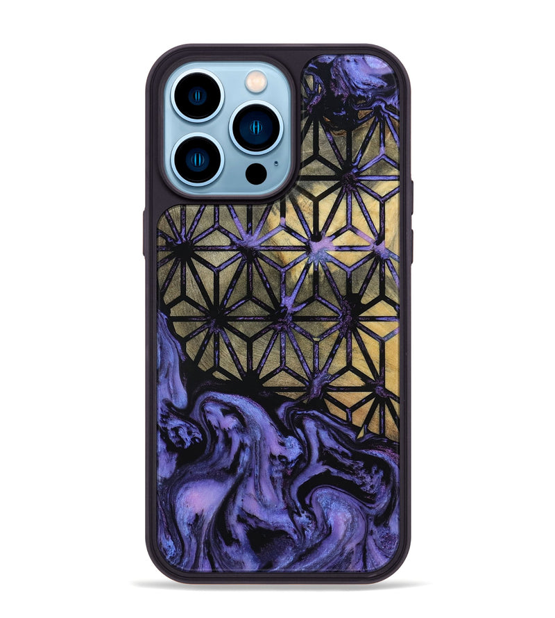 iPhone 14 Pro Max Wood Phone Case - Naya (Pattern, 801908)