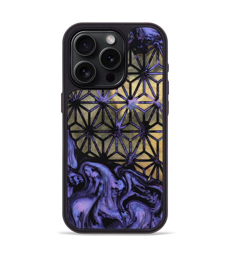iPhone 15 Pro Wood Phone Case - Naya (Pattern, 801908)