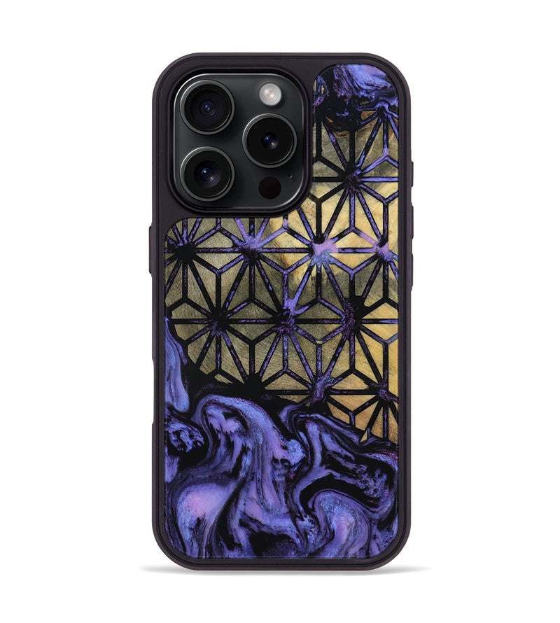 iPhone 16 Pro Wood Phone Case - Naya (Pattern, 801908)