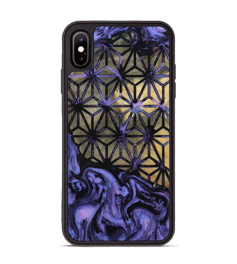 iPhone Xs Max Wood Phone Case - Naya (Pattern, 801908)