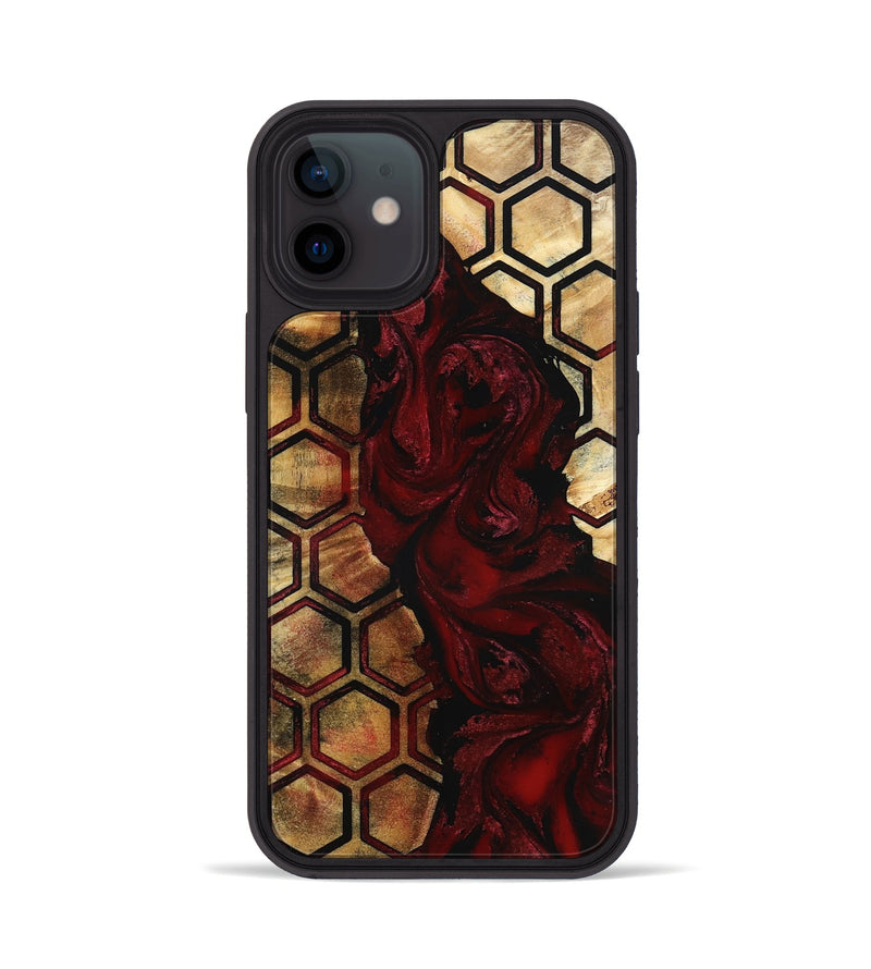 iPhone 12 Wood Phone Case - Shyla (Pattern, 801909)