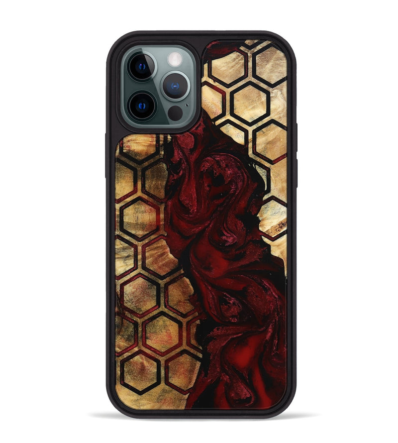 iPhone 12 Pro Max Wood Phone Case - Shyla (Pattern, 801909)