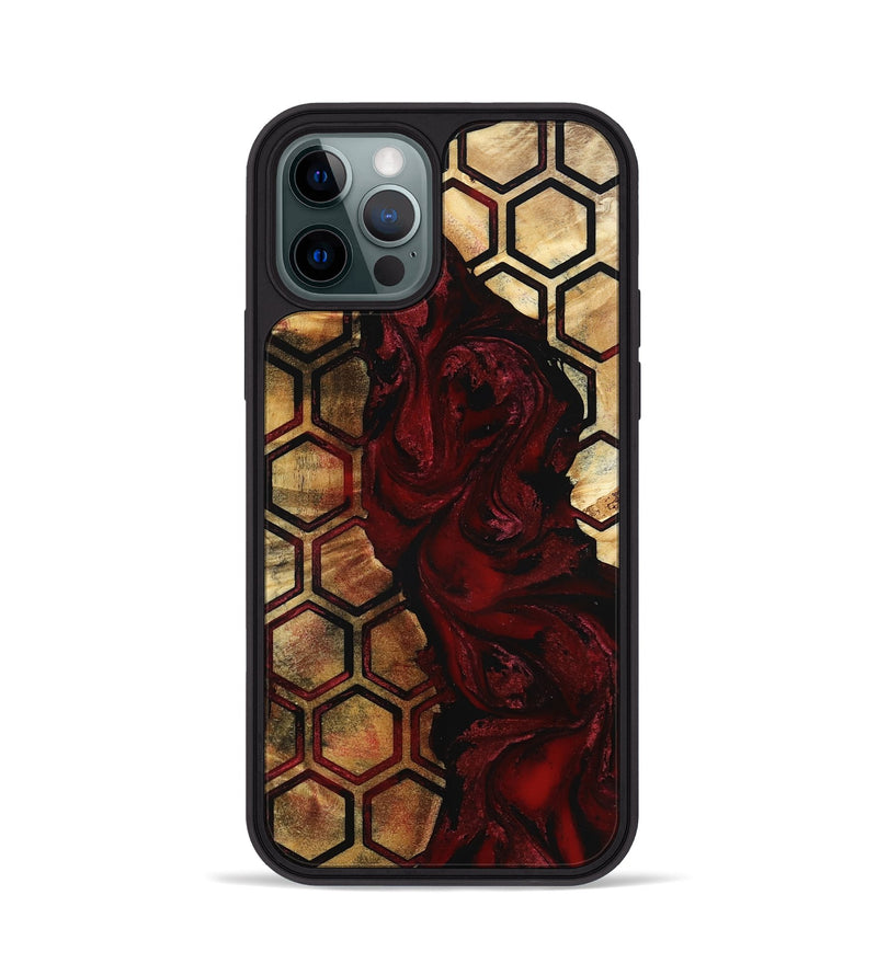 iPhone 12 Pro Wood Phone Case - Shyla (Pattern, 801909)