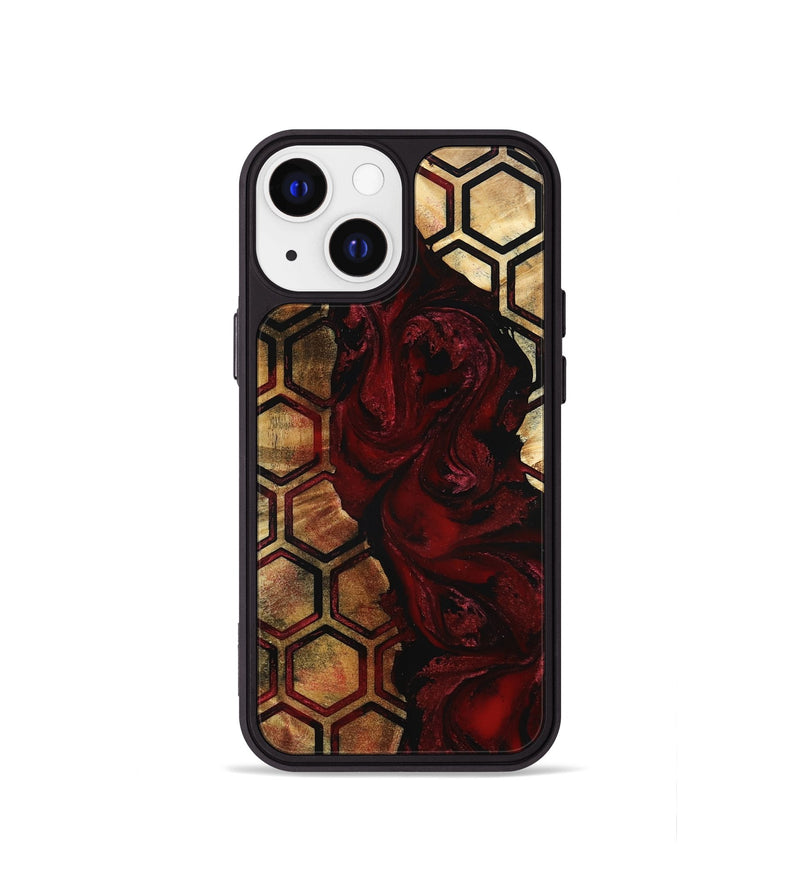 iPhone 13 mini Wood Phone Case - Shyla (Pattern, 801909)