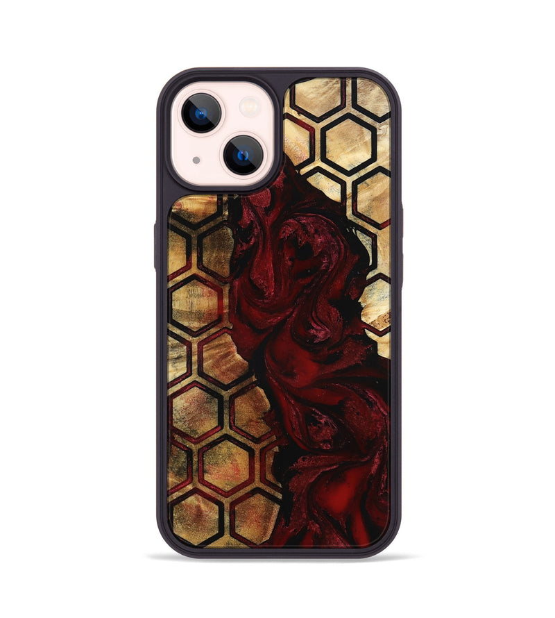 iPhone 14 Wood Phone Case - Shyla (Pattern, 801909)