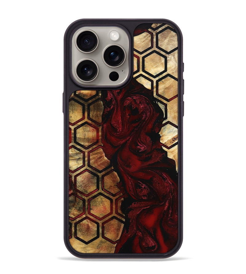 iPhone 15 Pro Max Wood Phone Case - Shyla (Pattern, 801909)