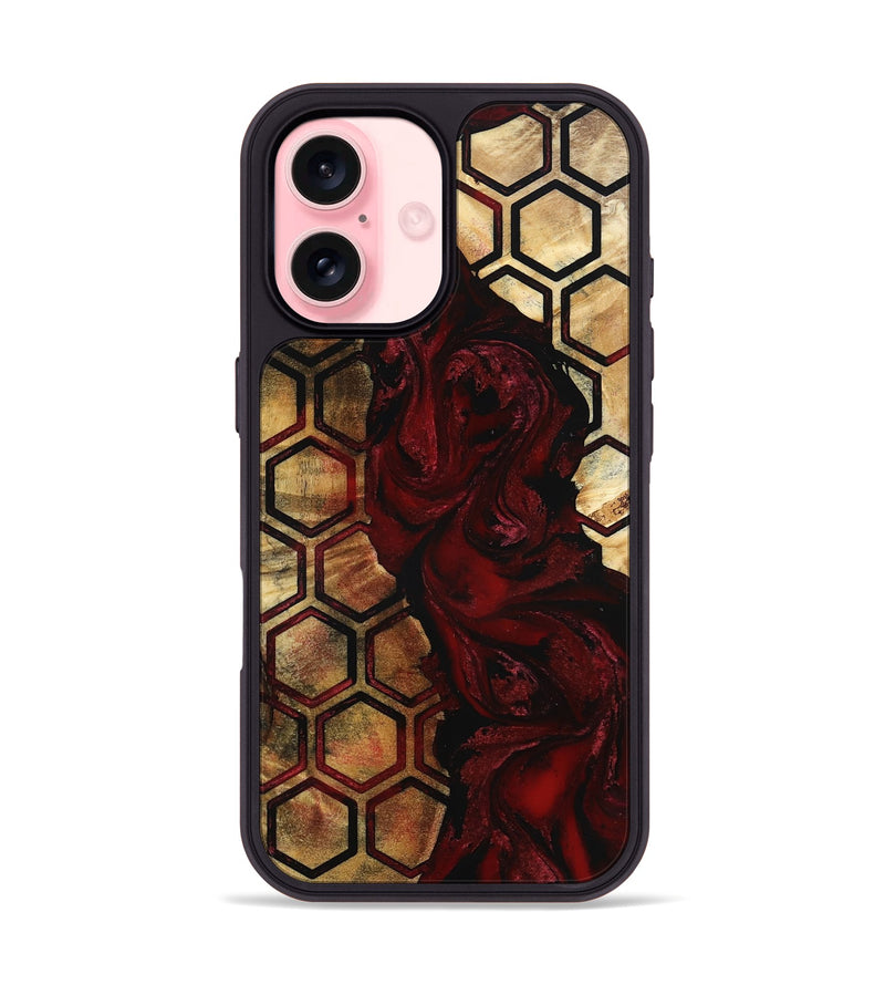 iPhone 16 Wood Phone Case - Shyla (Pattern, 801909)