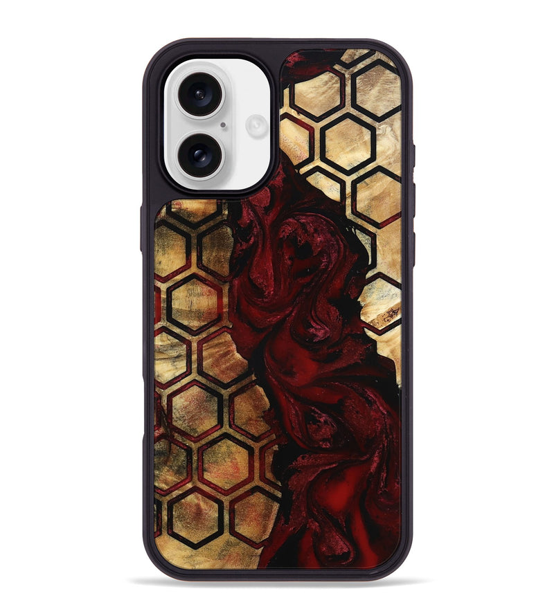 iPhone 16 Plus Wood Phone Case - Shyla (Pattern, 801909)
