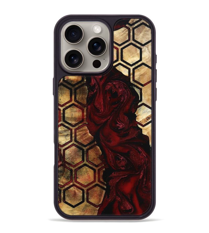 iPhone 16 Pro Max Wood Phone Case - Shyla (Pattern, 801909)