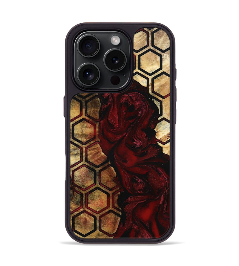 iPhone 16 Pro Wood Phone Case - Shyla (Pattern, 801909)