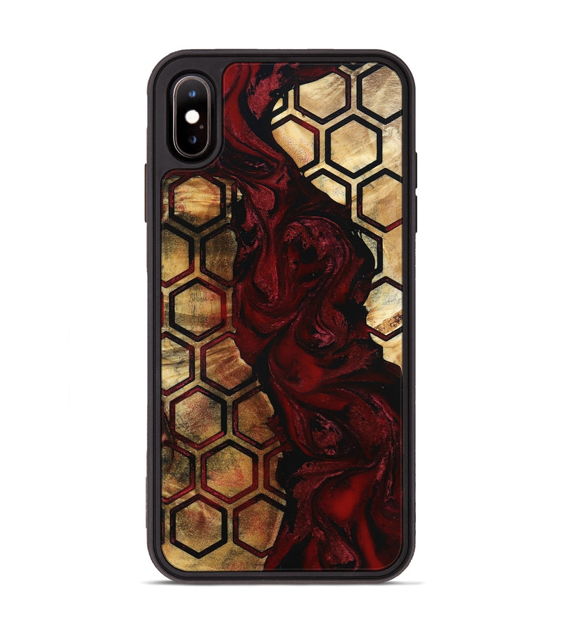 iPhone Xs Max Wood Phone Case - Shyla (Pattern, 801909)