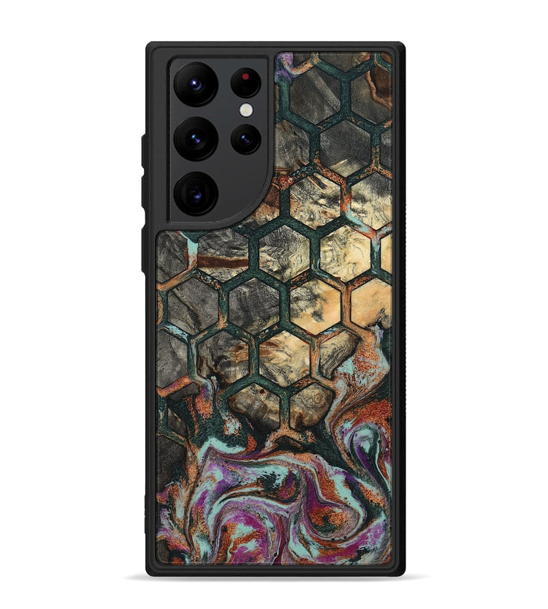 Galaxy S22 Ultra Wood Phone Case - Micaela (Pattern, 801910)