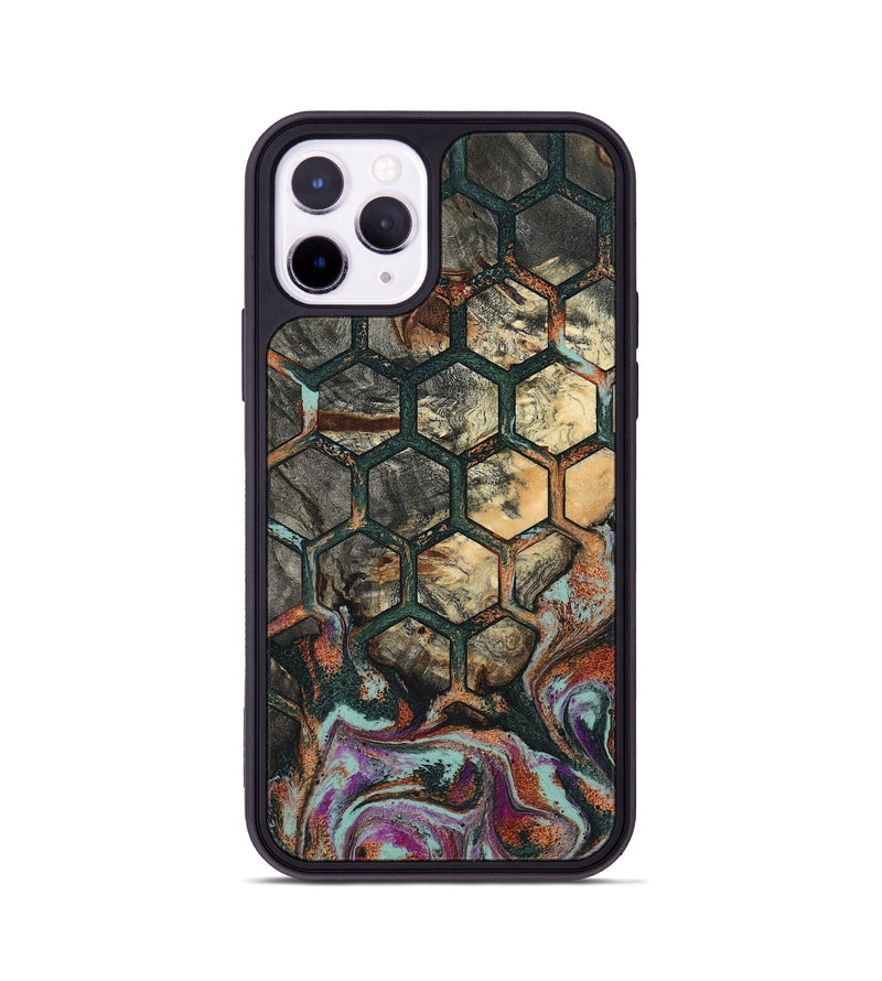 iPhone 11 Pro Wood Phone Case - Micaela (Pattern, 801910)