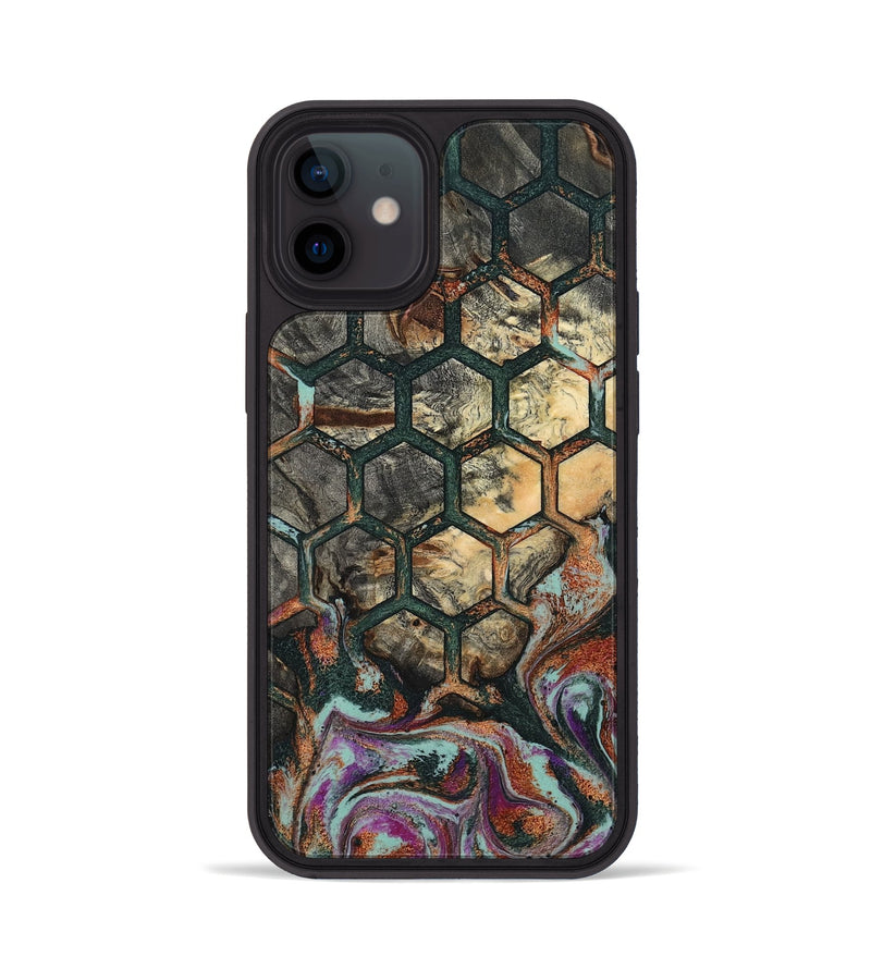 iPhone 12 Wood Phone Case - Micaela (Pattern, 801910)