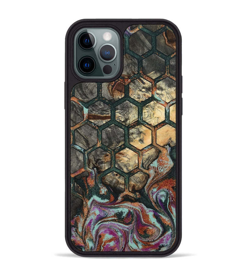 iPhone 12 Pro Max Wood Phone Case - Micaela (Pattern, 801910)