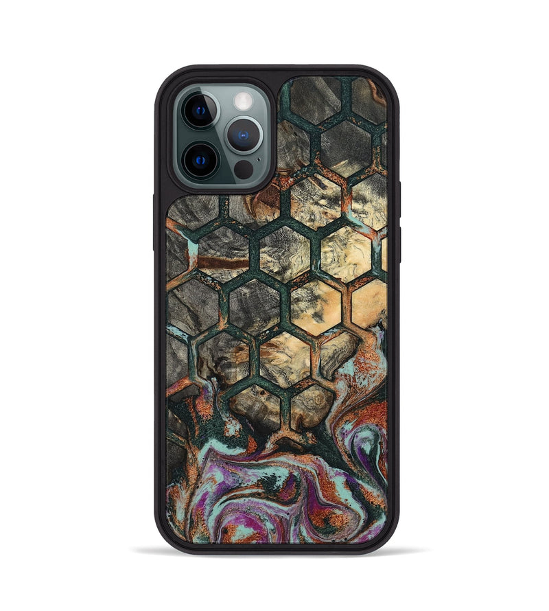 iPhone 12 Pro Wood Phone Case - Micaela (Pattern, 801910)