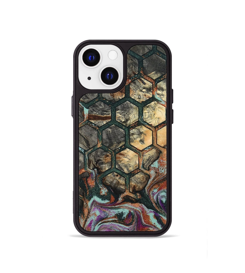 iPhone 13 mini Wood Phone Case - Micaela (Pattern, 801910)