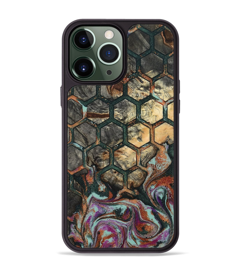 iPhone 13 Pro Max Wood Phone Case - Micaela (Pattern, 801910)