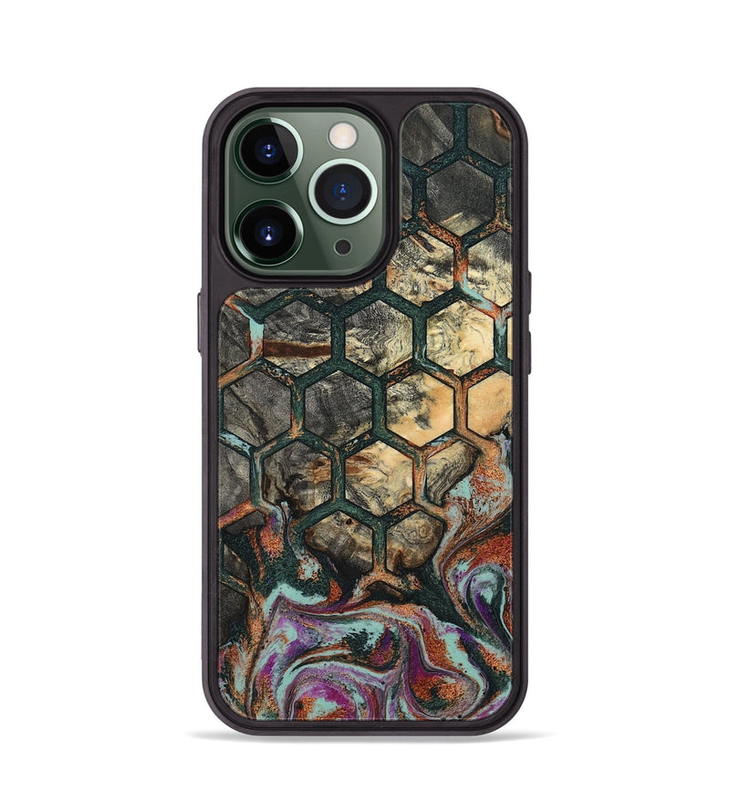 iPhone 13 Pro Wood Phone Case - Micaela (Pattern, 801910)