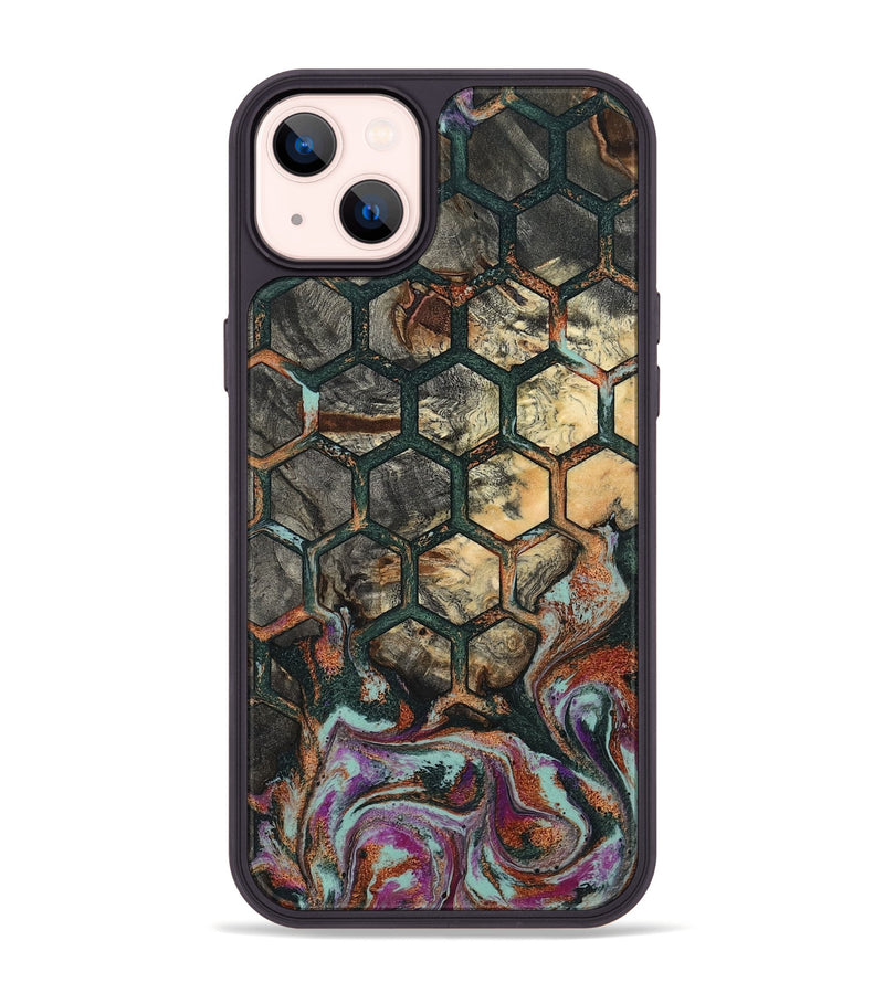 iPhone 14 Plus Wood Phone Case - Micaela (Pattern, 801910)