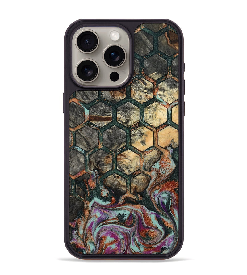 iPhone 15 Pro Max Wood Phone Case - Micaela (Pattern, 801910)