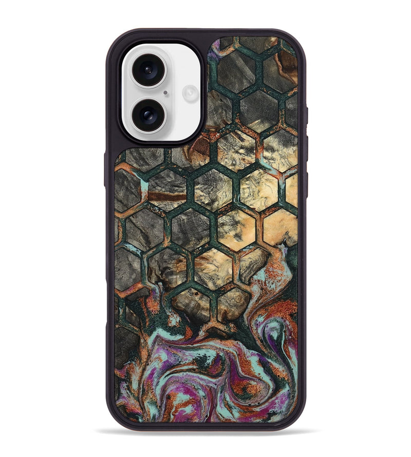 iPhone 16 Plus Wood Phone Case - Micaela (Pattern, 801910)