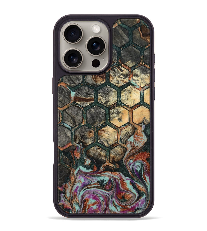 iPhone 16 Pro Max Wood Phone Case - Micaela (Pattern, 801910)
