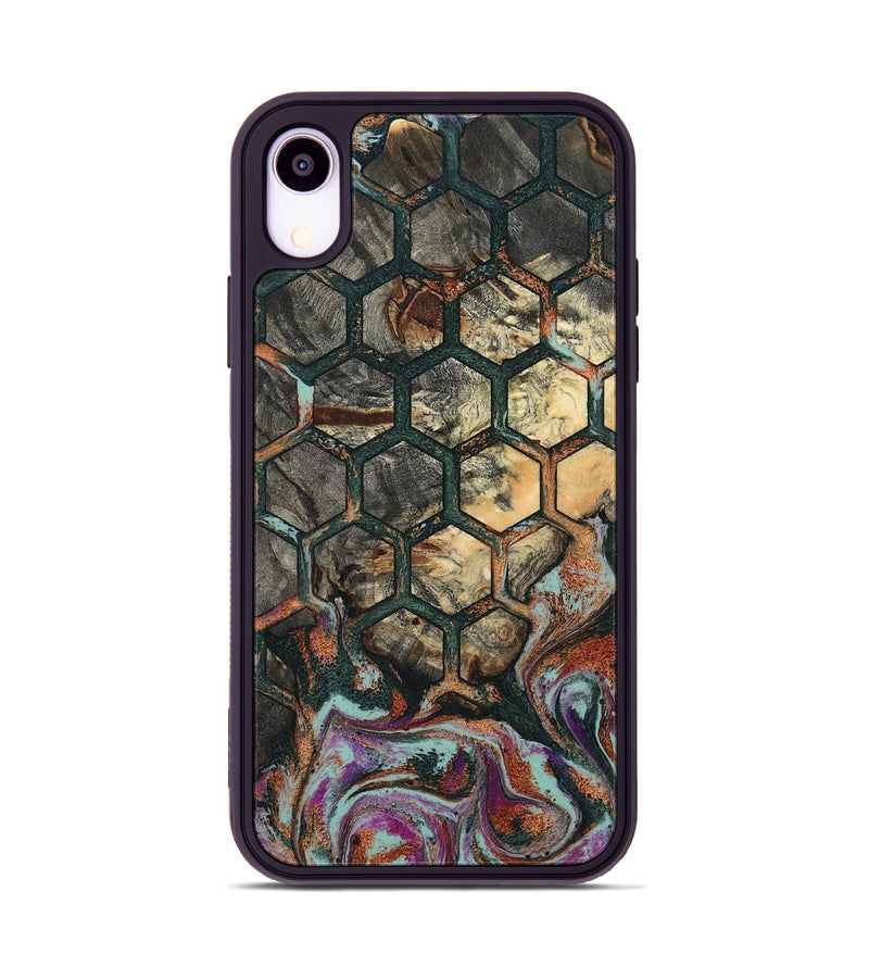 iPhone Xr Wood Phone Case - Micaela (Pattern, 801910)