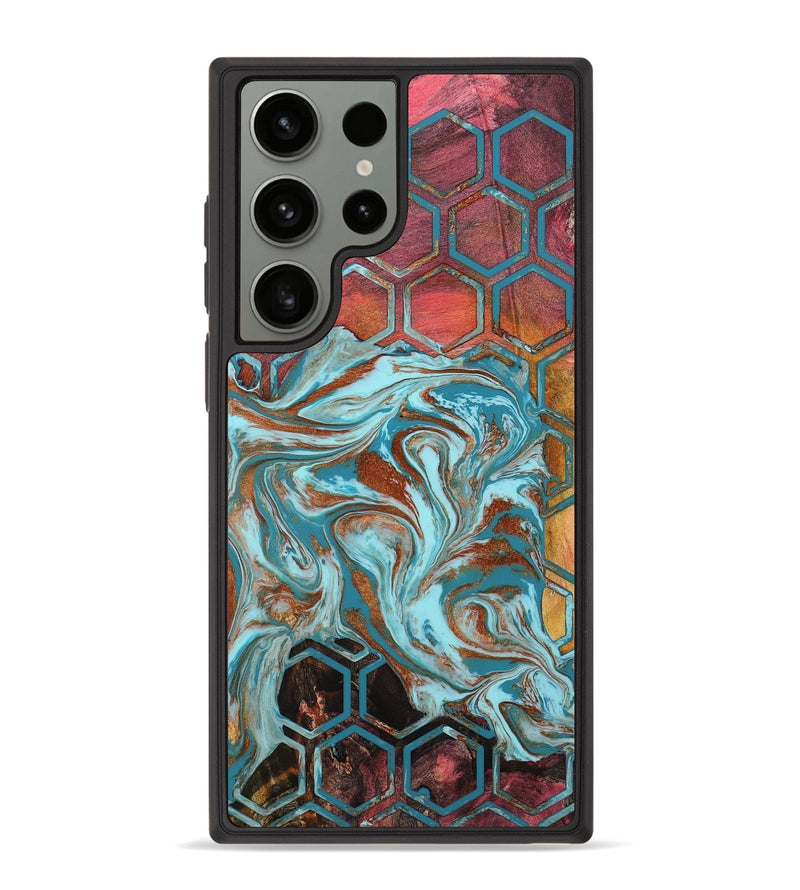 Galaxy S23 Ultra Wood Phone Case - Rosanna (Pattern, 801911)