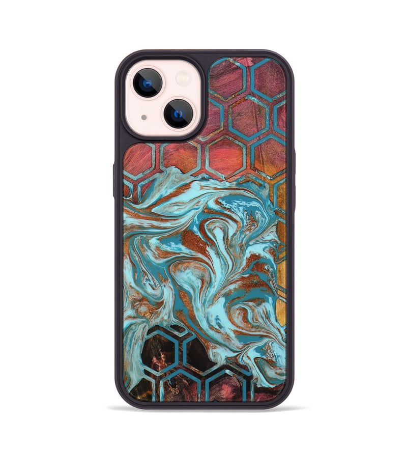 iPhone 14 Wood Phone Case - Rosanna (Pattern, 801911)