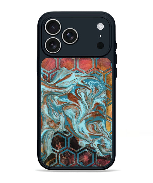 iPhone 17 Pro Max Wood Phone Case - Rosanna (Pattern, 801911)