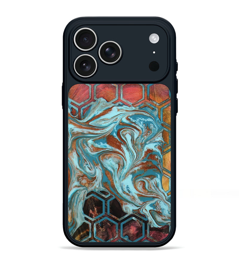 iPhone 17 Pro Max Wood Phone Case - Rosanna (Pattern, 801911)