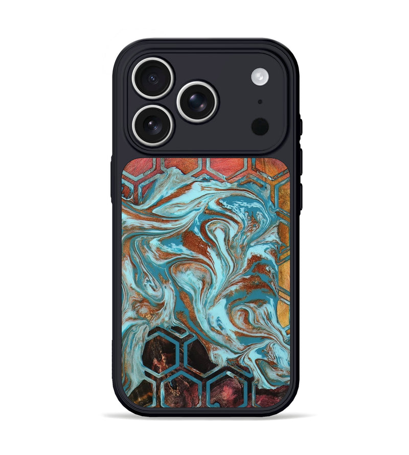 iPhone 17 Pro Wood Phone Case - Rosanna (Pattern, 801911)