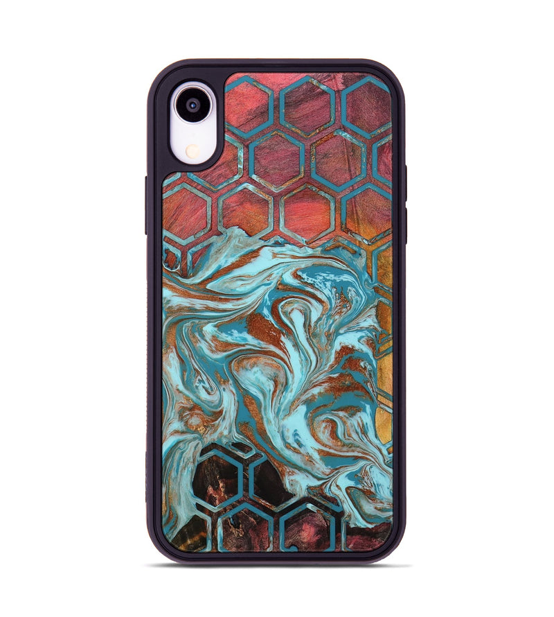 iPhone Xr Wood Phone Case - Rosanna (Pattern, 801911)