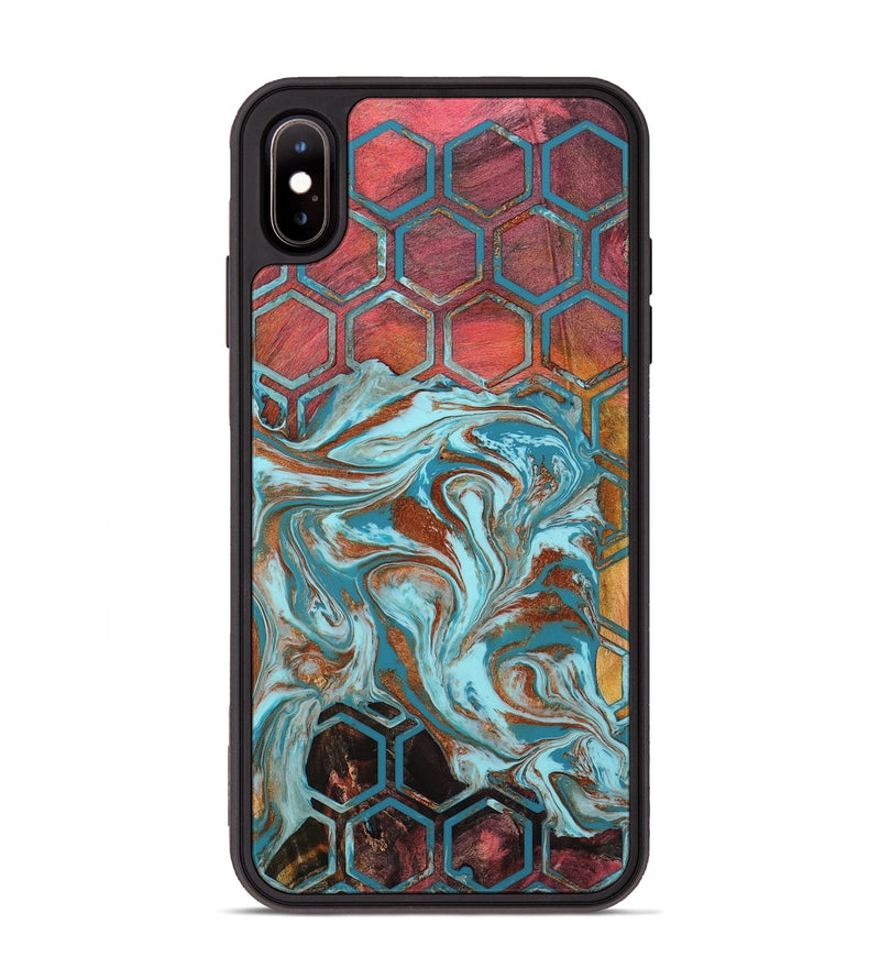iPhone Xs Max Wood Phone Case - Rosanna (Pattern, 801911)