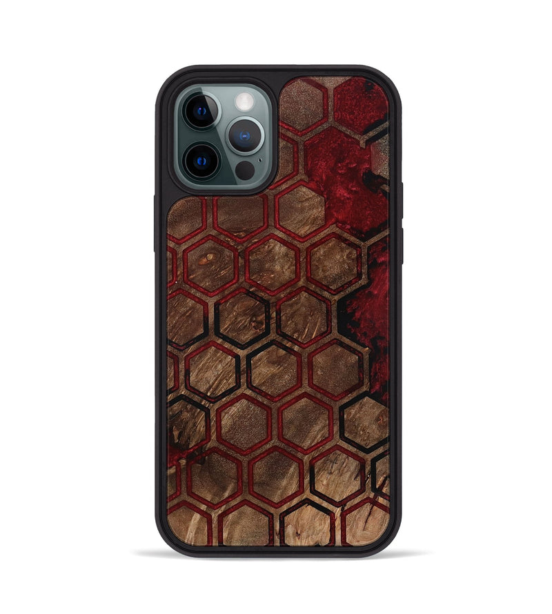 iPhone 12 Pro Wood Phone Case - Luca (Pattern, 801918)