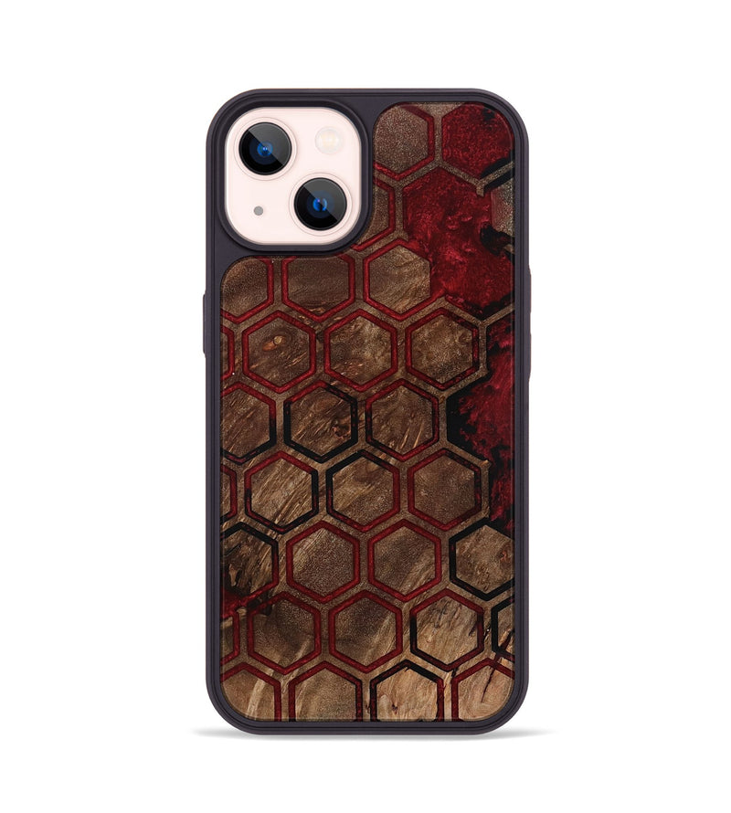 iPhone 14 Wood Phone Case - Luca (Pattern, 801918)