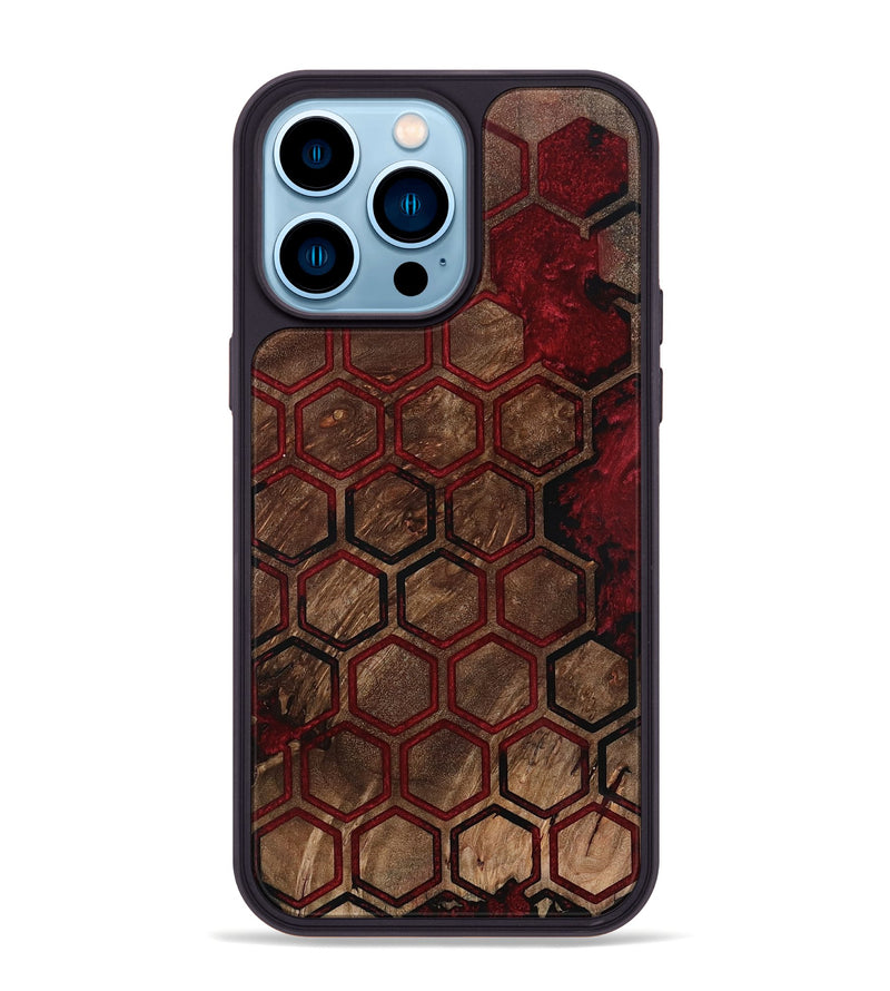 iPhone 14 Pro Max Wood Phone Case - Luca (Pattern, 801918)