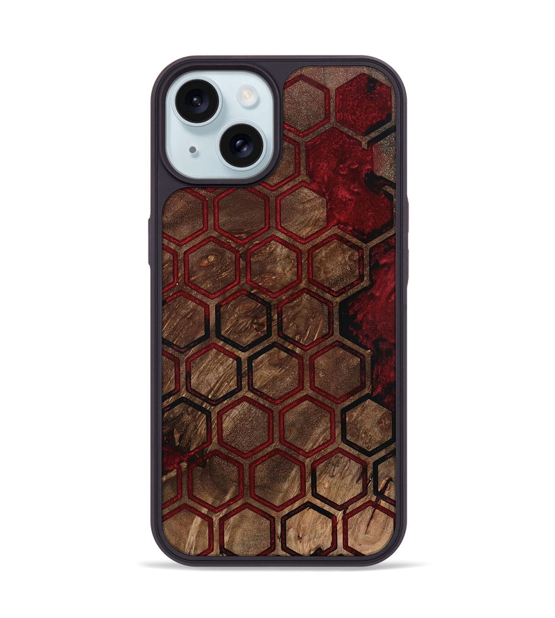 iPhone 15 Wood Phone Case - Luca (Pattern, 801918)