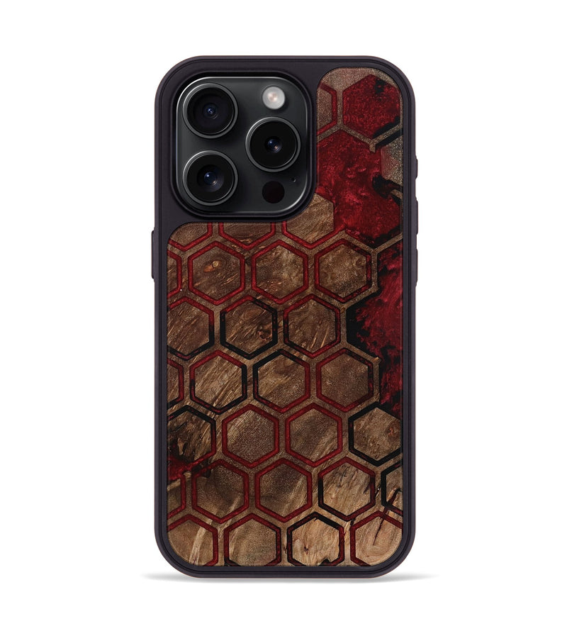 iPhone 15 Pro Wood Phone Case - Luca (Pattern, 801918)