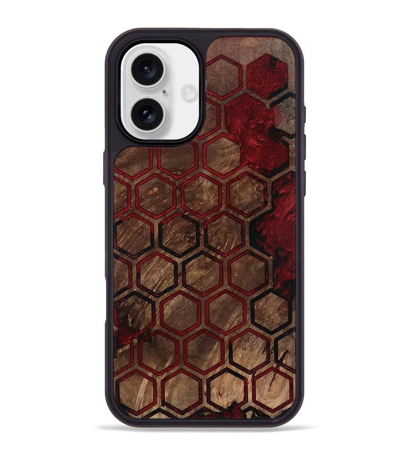 iPhone 16 Plus Wood Phone Case - Luca (Pattern, 801918)