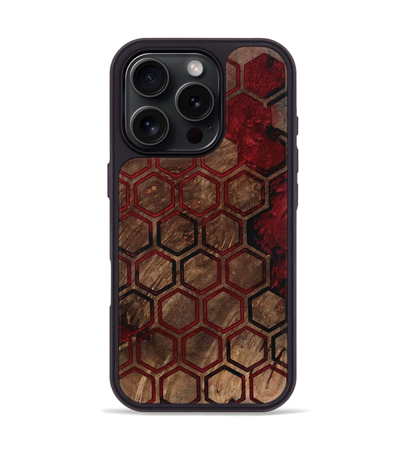 iPhone 16 Pro Wood Phone Case - Luca (Pattern, 801918)