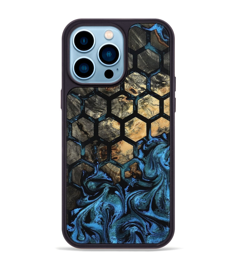 iPhone 14 Pro Max Wood Phone Case - Lucian (Pattern, 801919)