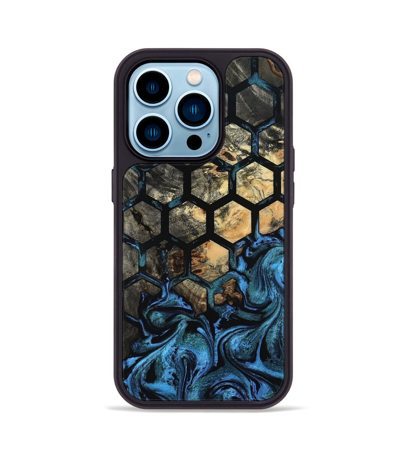 iPhone 14 Pro Wood Phone Case - Lucian (Pattern, 801919)