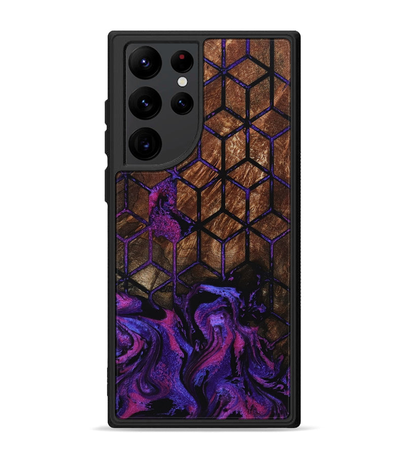 Galaxy S22 Ultra Wood Phone Case - Meir (Pattern, 801920)