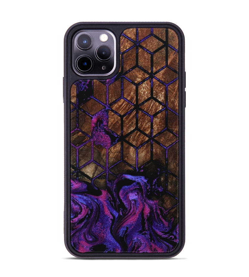 iPhone 11 Pro Max Wood Phone Case - Meir (Pattern, 801920)