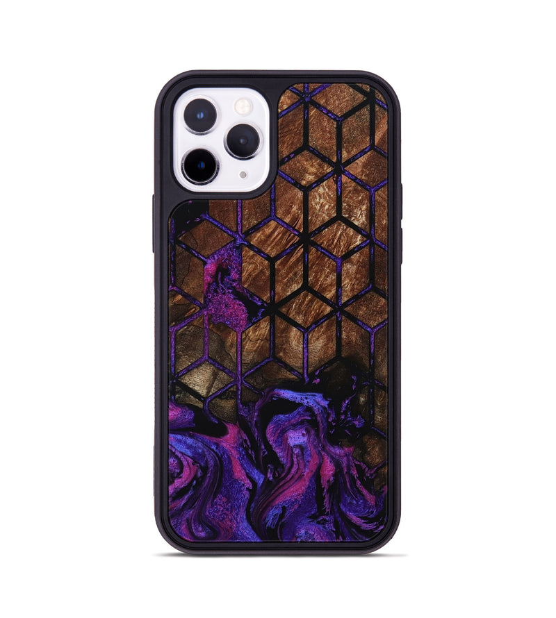 iPhone 11 Pro Wood Phone Case - Meir (Pattern, 801920)