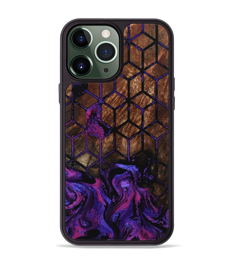 iPhone 13 Pro Max Wood Phone Case - Meir (Pattern, 801920)