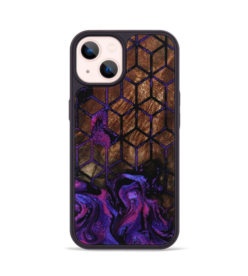 iPhone 14 Wood Phone Case - Meir (Pattern, 801920)