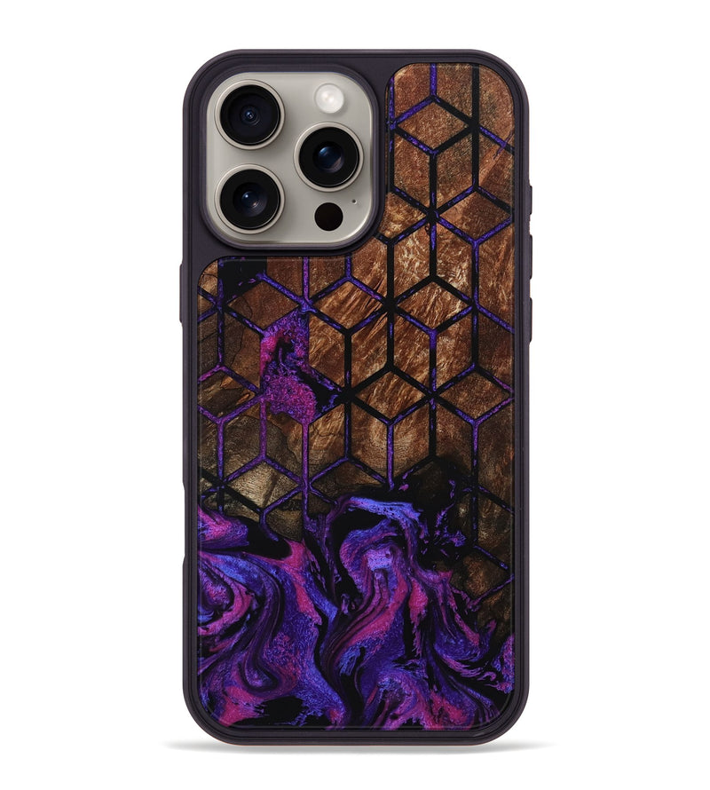 iPhone 16 Pro Max Wood Phone Case - Meir (Pattern, 801920)